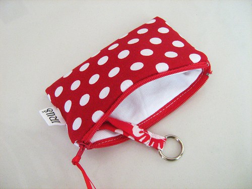 Red DOTS - klíčenka, peněženčička — foto 2