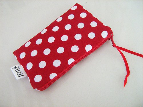 Red DOTS - klíčenka, peněženčička — foto 3