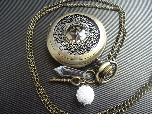Náhrdelník s hodinkami "Design" — foto 2