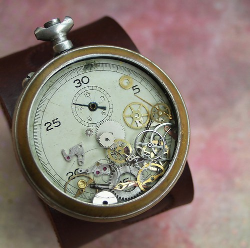 Steampunkový náramek VINTAGE — foto 2