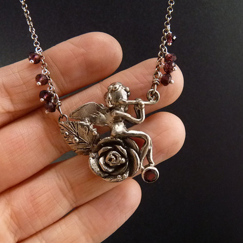 Andílek s píšťálkou..amulet — foto 4