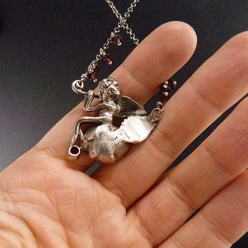 Andílek s píšťálkou..amulet — foto 5