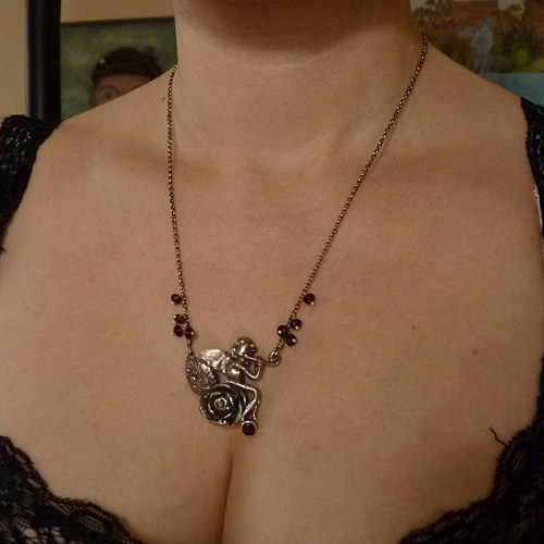 Andílek s píšťálkou..amulet — foto 6