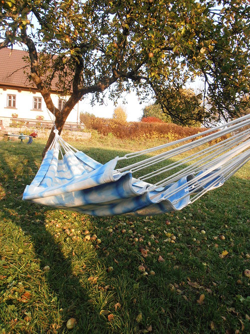 Hamaka modro bílá — foto 2