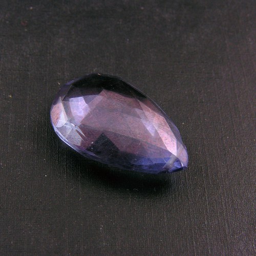 Modrý topaz - velká brioletka (26 mm) — foto 2