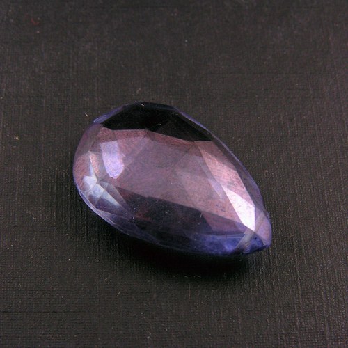 Modrý topaz - velká brioletka (26 mm) — foto 3