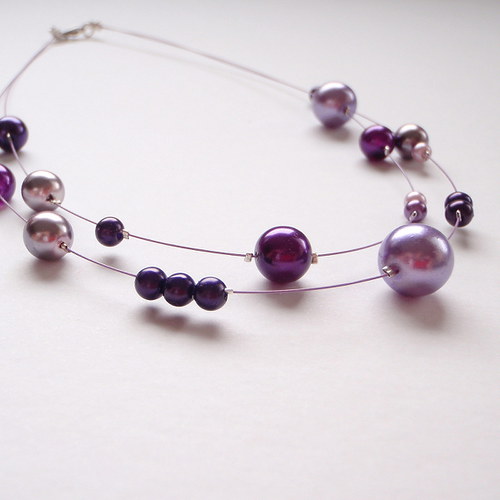 Náhrdelník Perline Violet II — foto 3