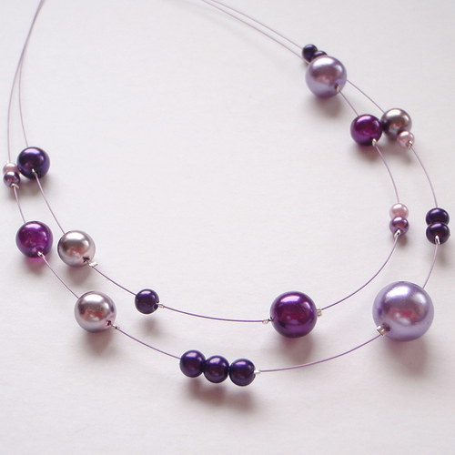 Náhrdelník Perline Violet II — foto 4