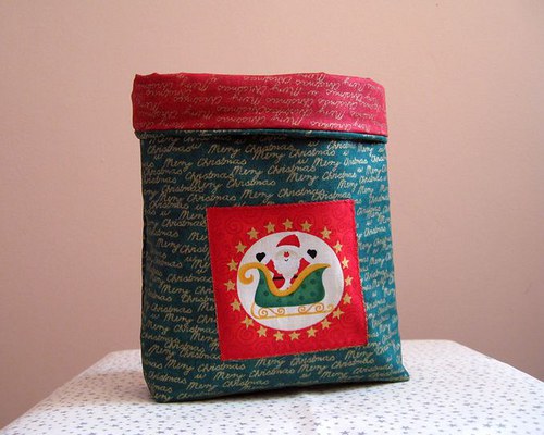 VÁNOČNÍ PYTLÍČEK 24 x 22 cm — foto 5