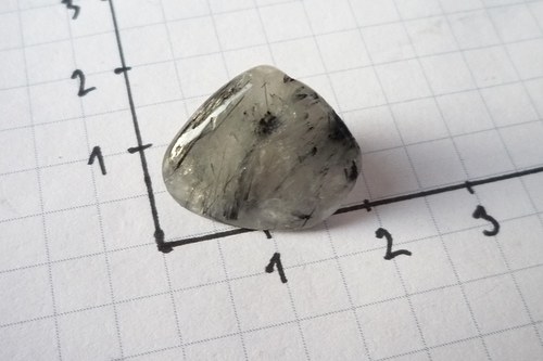Turmalín v křišťálu L7601 — foto 3