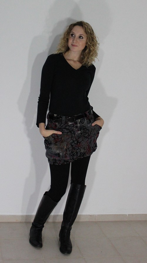 Volná minisukně — foto 5