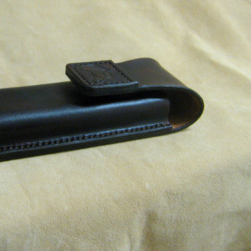 Penál koňský - dark brown — foto 2
