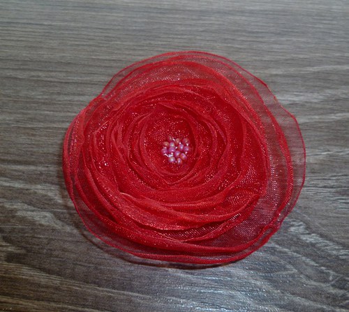 Červená brož — foto 2