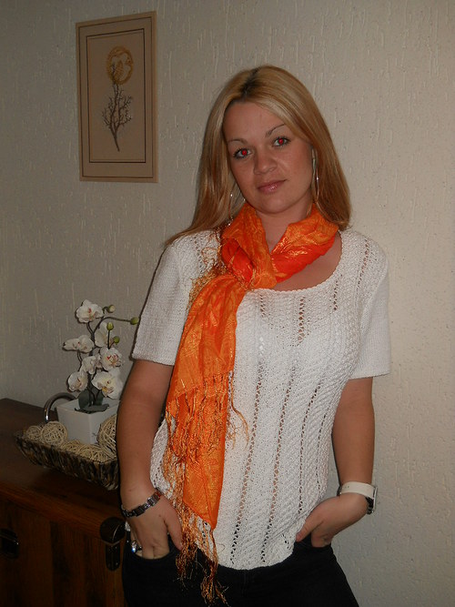 Dámská halenka-pletená — foto 3