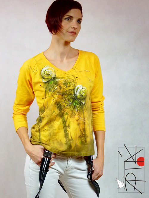 Triko "motýlííí", L/ XL — foto 5