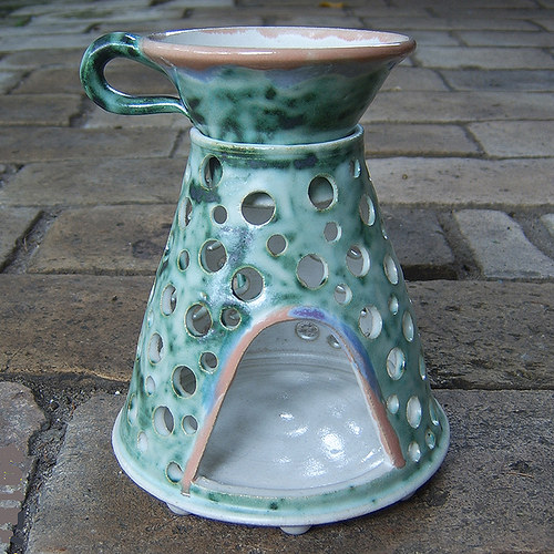 Špenátí aromalampa — foto 2