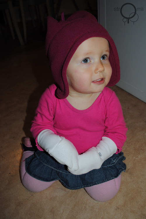 Dětská čepice lila1,5 do 2,5 let — foto 4