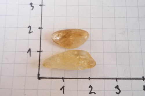 2x citrín č. L7640 — foto 2