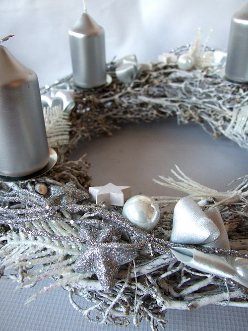 Věnec adventní mrazivý — foto 3