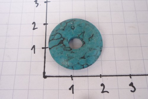 Donut 1,95 cm, tyrkenit č. L7699 — foto 2