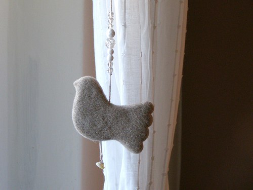 Knoflíky pro štěstí. Ptáček. — foto 3