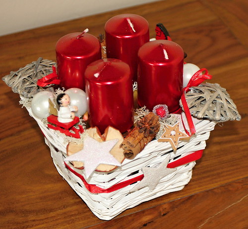 Mini adventní svícen — foto 2