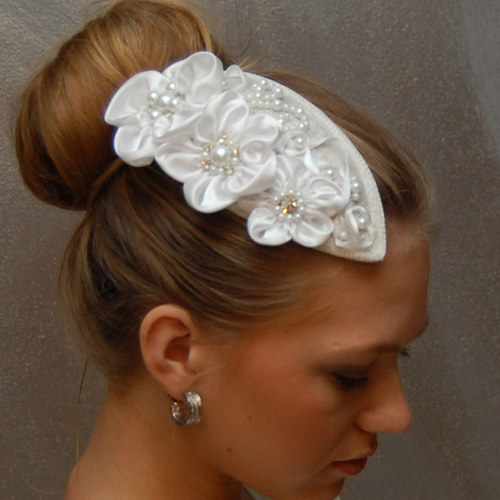 Jasmine ... klobouček, fascinator — foto 5