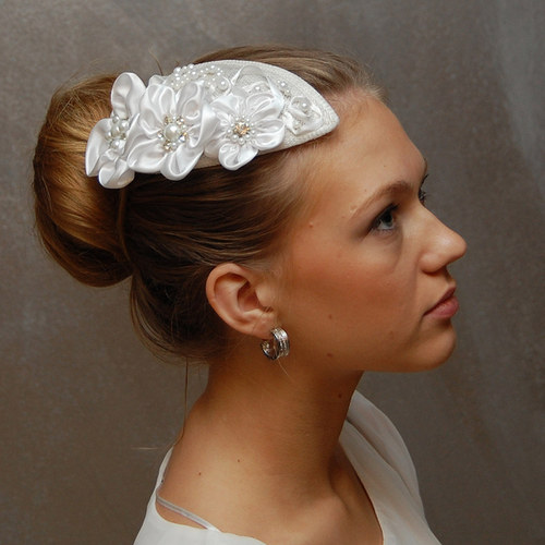 Jasmine ... klobouček, fascinator — foto 6