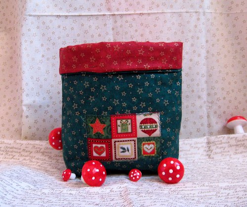 VÁNOČNÍ PYTLÍČEK 24 x 19 cm — foto 4