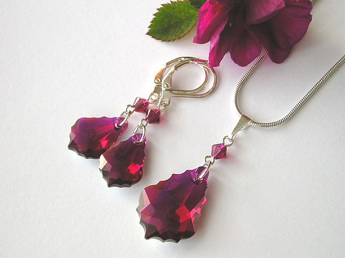 Swarovski sada Baroko Ruby AB — foto 2