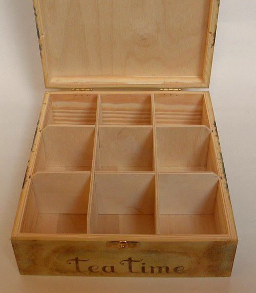 Tea Time - krabica na čajové sáčky, — foto 5