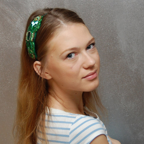Green ... čelenka — foto 5