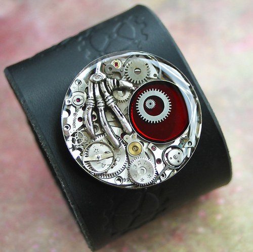 Steampunkový náramek (vel.S) — foto 2