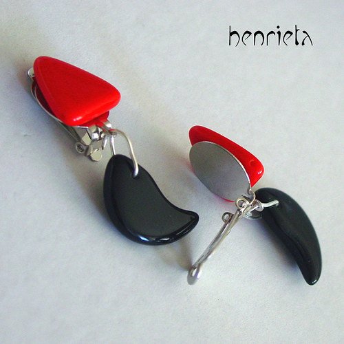 Klipsy RED/BLACK — foto 2