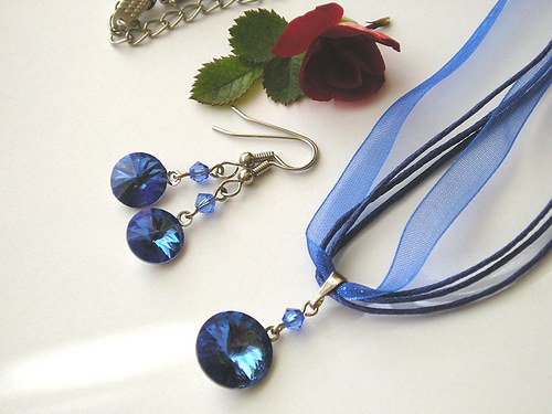 Swarovski sada Rivoli Sapphire — foto 2