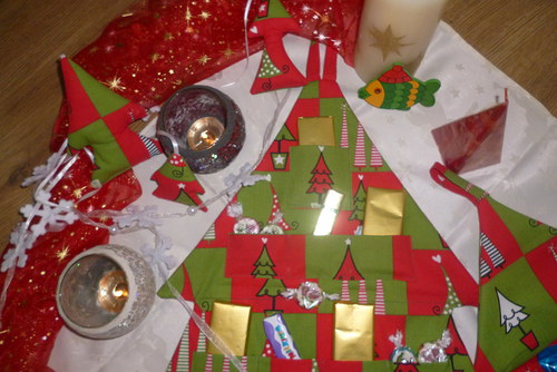 Adventní kalendář-kapsář, 3-dílný — foto 5