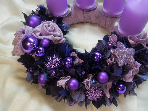 Adventní fialkový - na přání — foto 3