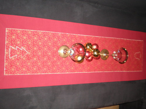 Luxusní oboustranný vánoční běhoun — foto 2
