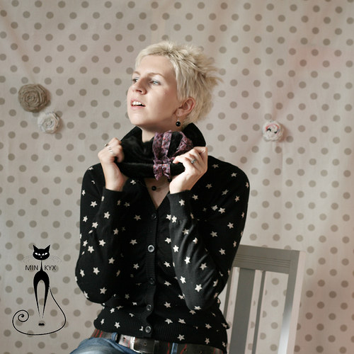 NÁKRČNÍ-KYX pink leopard/black elegant — foto 2