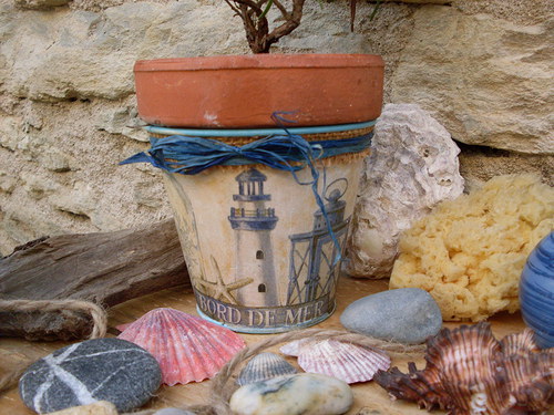 Obal na květináč "Bord de Mer" — foto 5