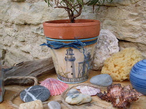 Obal na květináč "Bord de Mer" — foto 6