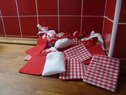 Adventní pytlíček malý - kolekce KOSTKA — foto 2