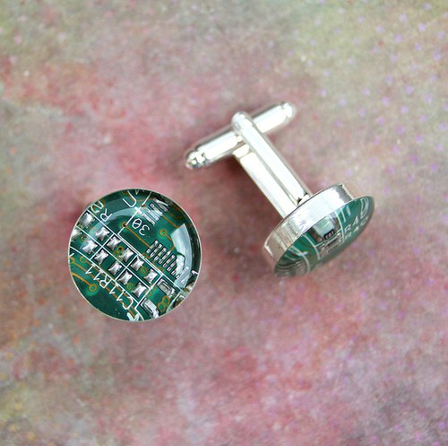 IT manžetové knoflíčky /green/ — foto 2