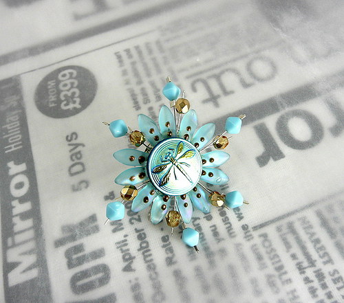 Brož : " Blue dragonfly " — foto 6