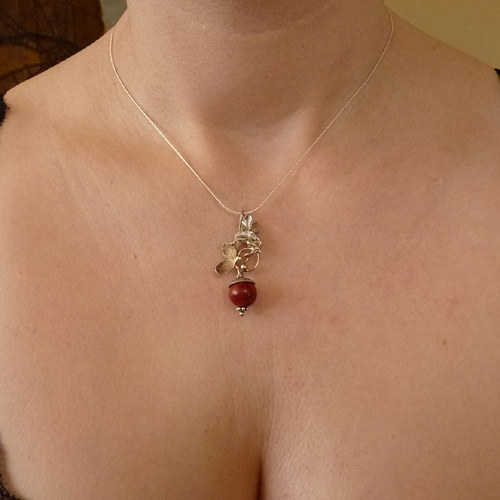 Brusinková víla..amulet — foto 5