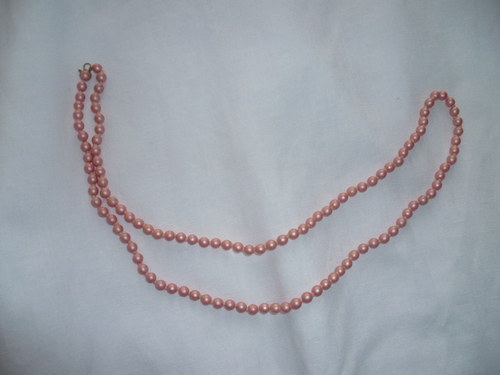 Růžové perleťové korále — foto 2