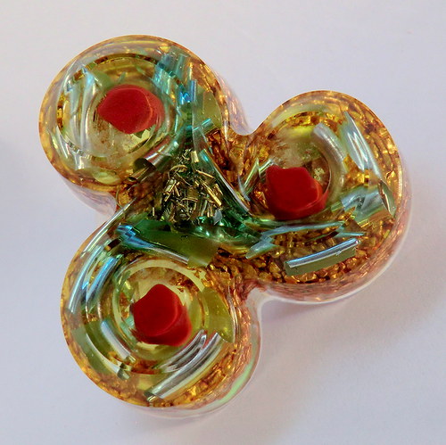 Orgonit * Amulet(1)* Triskel s jaspisem*Láska* — foto 3