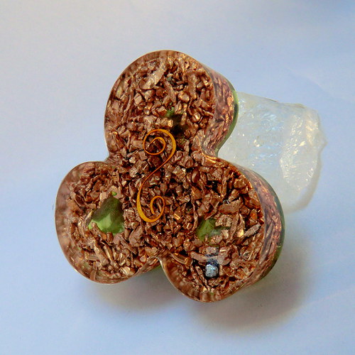 Orgonit * Amulet(1)* Triskel s jaspisem*Láska* — foto 4