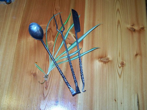 Kovaný příbor — foto 2