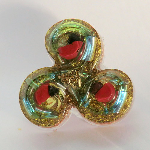 Orgonit * Amulet(5)* Triskel s jaspisem*Láska* — foto 3